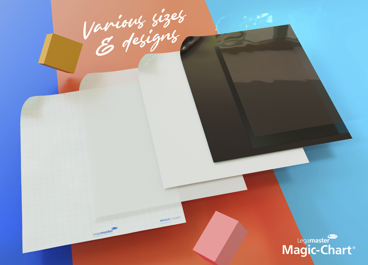 Legamaster Magic-Chart clearboard foil 60x80cm