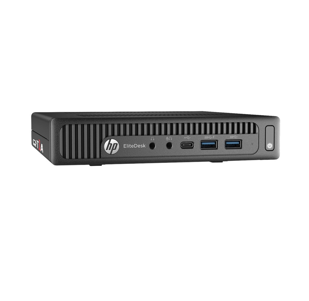 T1A HP EliteDesk 800 G2 Refurbished i5-6500 mini PC Intel® Core™ i5 16 GB DDR4-SDRAM 240 GB SSD Windows 10 Pro Black