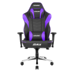 AKRacing Masters Series Max Gaming armchair Upholstered padded seat Black, Violet