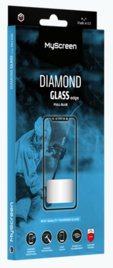 EU Product - MYSCREEN Diamond Glass Edge Full Glue fr iPhone 12 Mini 5.4"