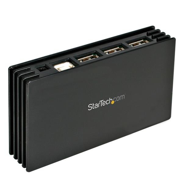 Image of StarTech.com 7 Port Black USB 2.0 Hub