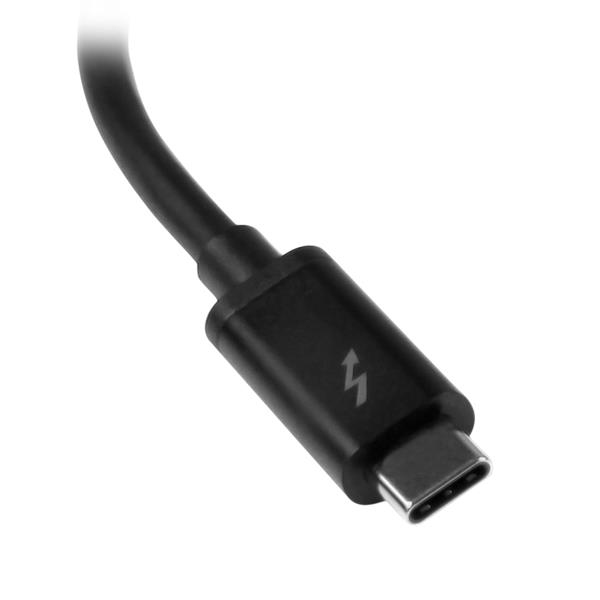 StarTech.com Thunderbolt 3 to Thunderbolt 2 Adapter - TB3 Laptop to TB2 Displays &amp; Devices - Thunderbolt 2 20Gbps or Thunderbolt 1 10Gbps Converter - Thunderbolt 3 Certified- Windows/Mac
