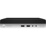 HP ProDesk 400 G4 Intel® Core™ i5 i5-8500T 8 GB DDR4-SDRAM 256 GB SSD Windows 10 Pro Mini PC Black, Silver