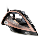 Tefal Ultimate Pure FV9845 Dry & Steam iron Durilium Autoclean soleplate 3100 W Black, Copper