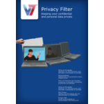 V7 22.0" Privacy Filter for desktop and notebook monitors 16:10