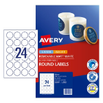 Avery 910007 printer label White Self-adhesive printer label