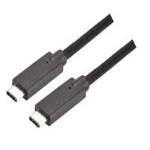 Bachmann 918.190 USB-kabel 0,5 m USB 3.2 Gen 2 (3.1 Gen 2) USB C Zwart