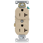 Leviton TBR20-I socket-outlet NEMA 5-20R Ivory