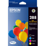 Epson 288 ink cartridge Standard Yield Black, Cyan, Magenta, Yellow