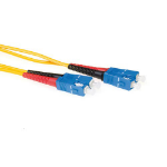 ACT 7 meter LSZH Singlemode 9/125 OS2 glasvezel patchkabel duplex met SC connectoren