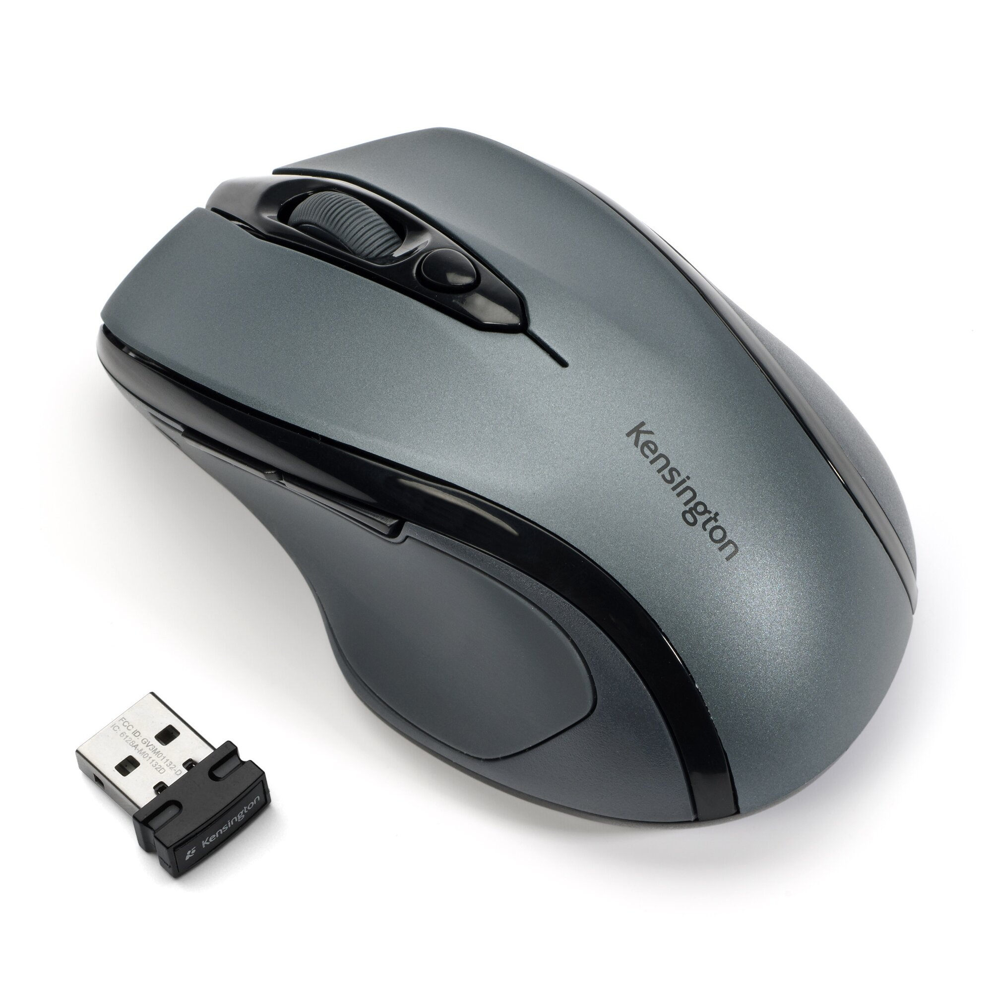 Kensington Pro Fit USB Wireless Mouse Mid-Size Grey K72423WW