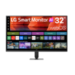 LG 32U501SB-B computer monitor 81.3 cm (32") 1920 x 1080 pixels Full HD LED Black