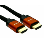 Cables Direct CDLHD8K-00CP HDMI cable 0.5 m HDMI Type A (Standard) 2 x HDMI Type A (Standard) Black, Orange