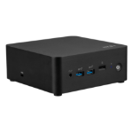 MSI CUBI NUC AI 1UMG-019BEU PC/workstation barebone Black 125H Intel SoC