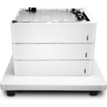 HP Paper Feeder and Stand - Media tray / feeder - 1650 sheets in 3 tray(s) - for Color LaserJet Managed E65150, E65160, Color LaserJet Managed Flow MFP E67660