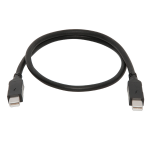 Sonnet TCB-TB-1M Thunderbolt cable 10 Gbit/s Black