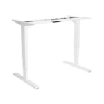 Equip ERGO Electric Sit-Stand Desk Frame, Dual Motor, White