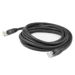 AddOn Networks ADD-10FCAT6-BK networking cable Black 120.1" (3.05 m) Cat6 U/UTP (UTP)