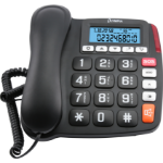 Olympia 4520 Analog telephone Black, White