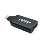 ROLINE 12.03.3226 USB graphics adapter 3840 x 2160 pixels Black