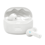 JBL Tune Beam 2 Headset Draadloos In-ear Oproepen/muziek Bluetooth Wit