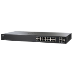 Cisco SG250-18 Managed L2/L3 Gigabit Ethernet (10/100/1000) 1U Black