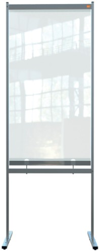 Nobo 1915558 magnetic board Grey, Transparent