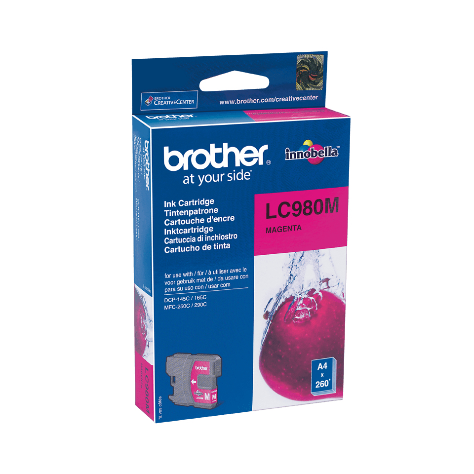 Brother LC980M Inkjet Cartridge Magenta LC980M