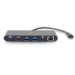 C2G USB-C® Mini Dock with HDMI®, Ethernet, USB and Power Delivery up to 60W - 4K 30Hz
