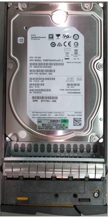 HPE DRV 6 HDD SS 12G LFF