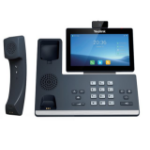 Yealink (SIP-T58W Pro with Camera) 16 Line Android IP Phone, 7" Adjustable Touch Screen, Dual Gigabit Port, 2x USB Port, Built-in Wi-Fi and Bluetooth, Supports