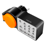 LogiLink ET0015 electrical timer Black, Orange Daily/Weekly timer
