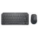 Logitech 920-011055 toetsenbord Inclusief muis Kantoor RF-draadloos + Bluetooth AZERTY Frans Grafiet