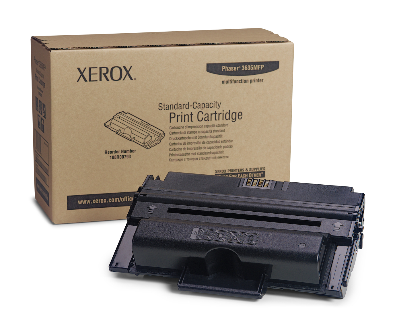 Image of Xerox 108R00793 Toner cartridge, 5K pages/5% for Xerox Phaser 3635 MFP