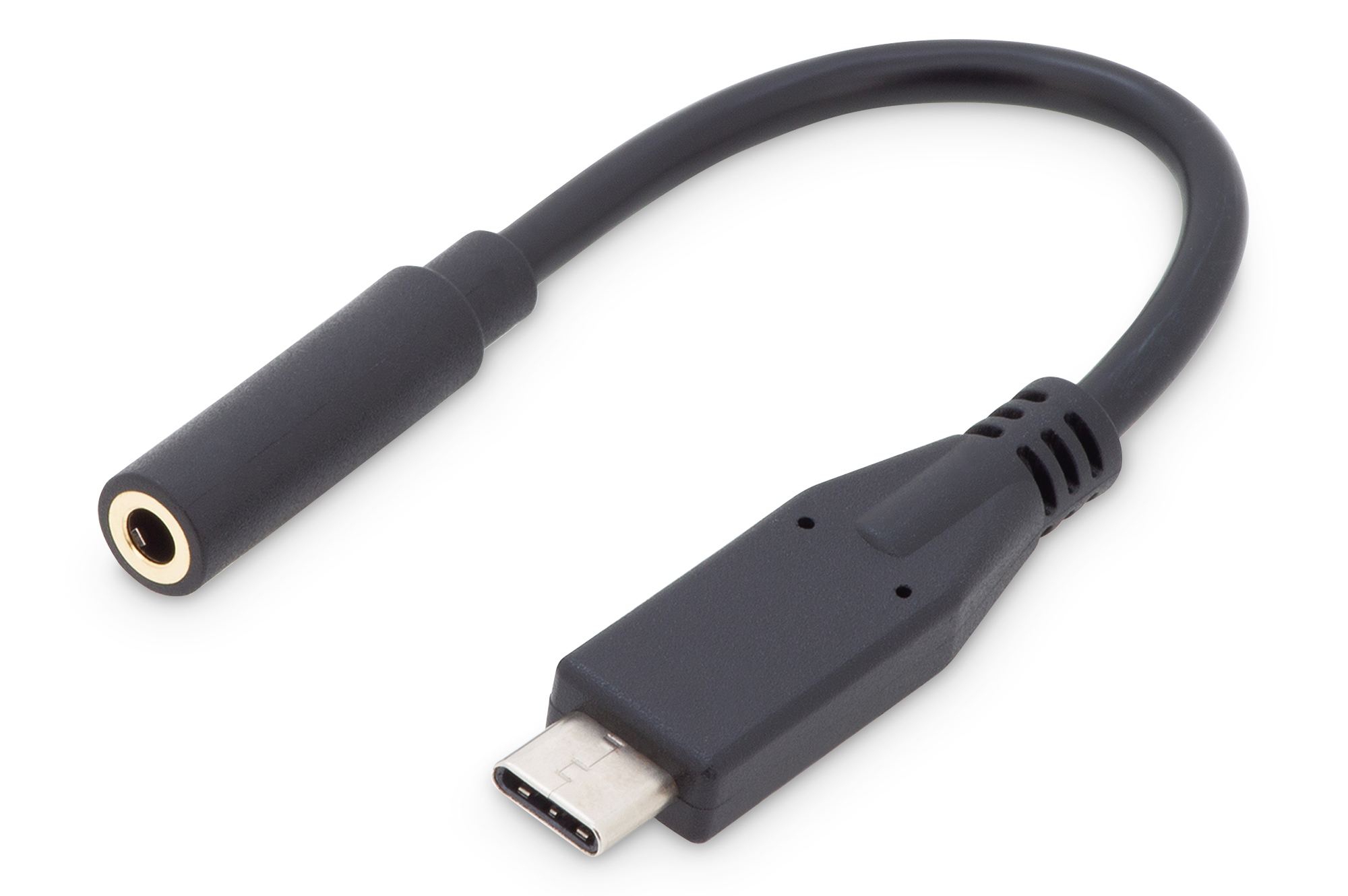 Digitus USB-C audio adapter / converter. USB-C/plug - 3.5mm jack/socke