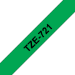 Brother TZE-721 etikett-tejp Svart på grön