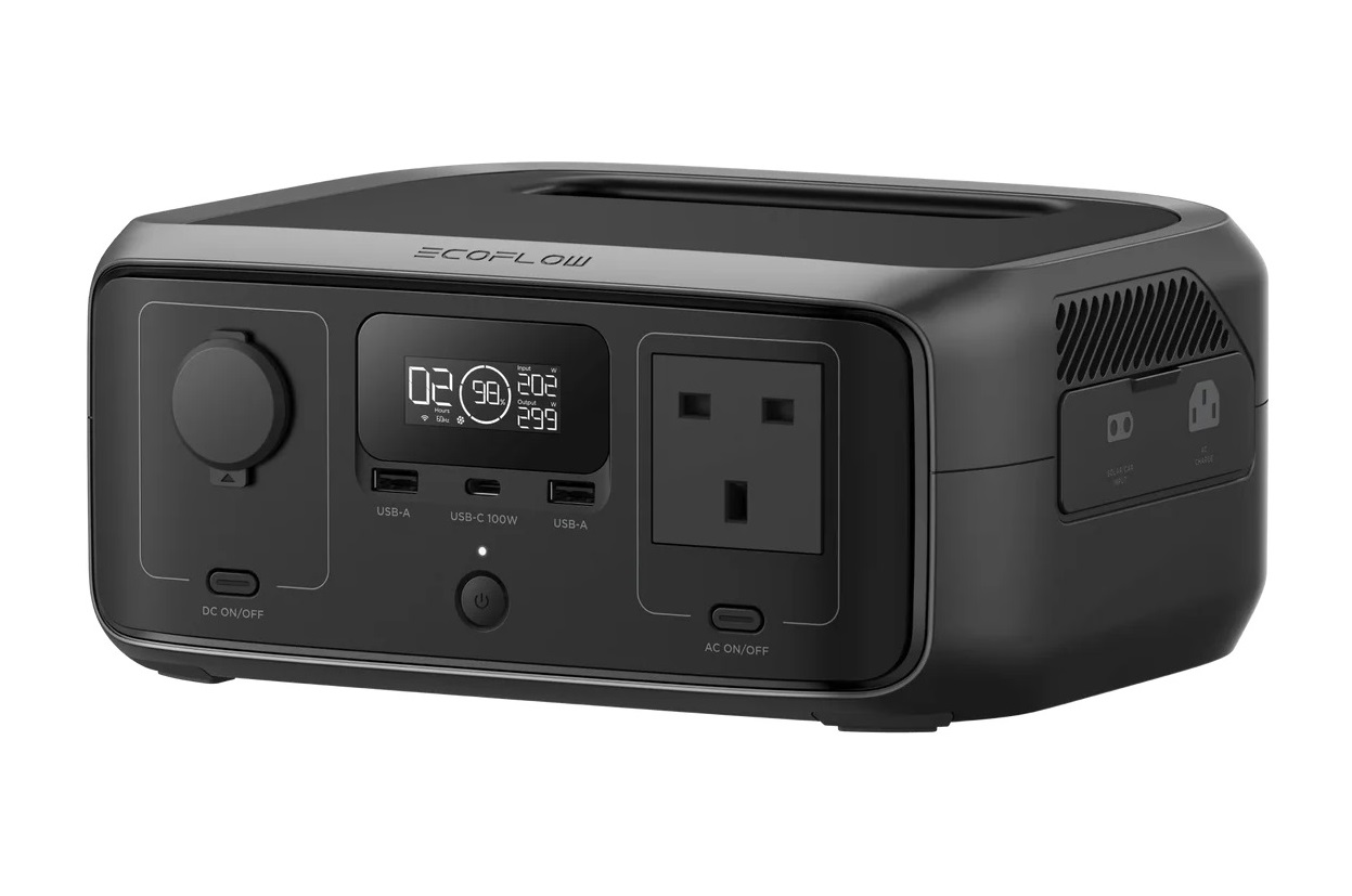 EcoFlow RIVER 3 UPS UK Portable Power Station 245WH 300W 10ms