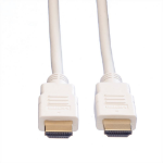 ROLINE HDMI High Speed kabel met Ethernet, whit 2,0m