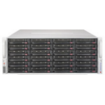 Supermicro 6048R-E1CR36L Intel® C612 LGA 2011 (Socket R) Rack (4U) Black, Silver
