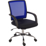 Teknik Star Mesh Back Task Office Chair Blue/Black - 6910BLU DD