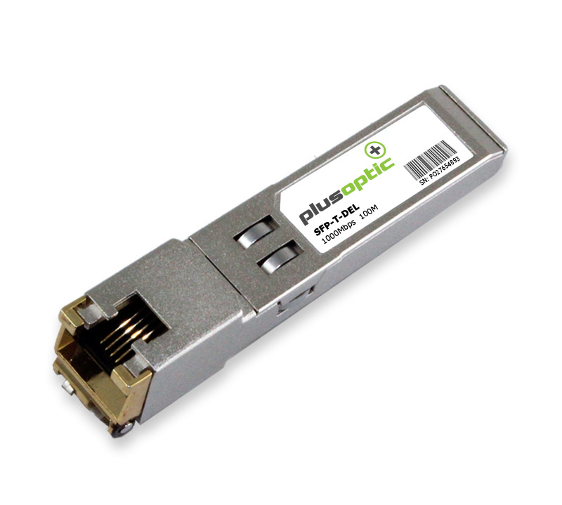 Image of Plusoptic SFP-T-DEL network transceiver module Copper 1000 Mbit/s