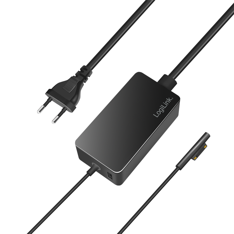 Image of LogiLink Notebook power supply, for Surface Book, 65W, USB Port
