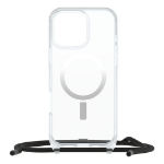 OtterBox React Series - Back cover for mobile phone - necklace - MagSafe compatibility - clear - for Apple iPhone 16 Pro Max