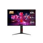 AOC 24.5' 420Hz Gaming Monitor: Fast IPS, FHD @420Hz, 0.3ms MPRT, 350 nits, sRGB 110%, DP/HDMI, height/swivel/pivot tilt, VESA mount