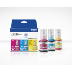 Brother BT-D180CLVAL Ink bottle Multipack C,M,Y, 3x5K pages 48.8ml Pack=3 for Brother DCP-T 580 DW