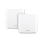 ASUS ZenWiFi AX (XT8) wireless router Gigabit Ethernet Tri-band (2.4 GHz / 5 GHz / 5 GHz) White