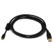 Monoprice 5447 USB cable USB 2.0 35.8" (0.91 m) USB A Mini-USB B Black