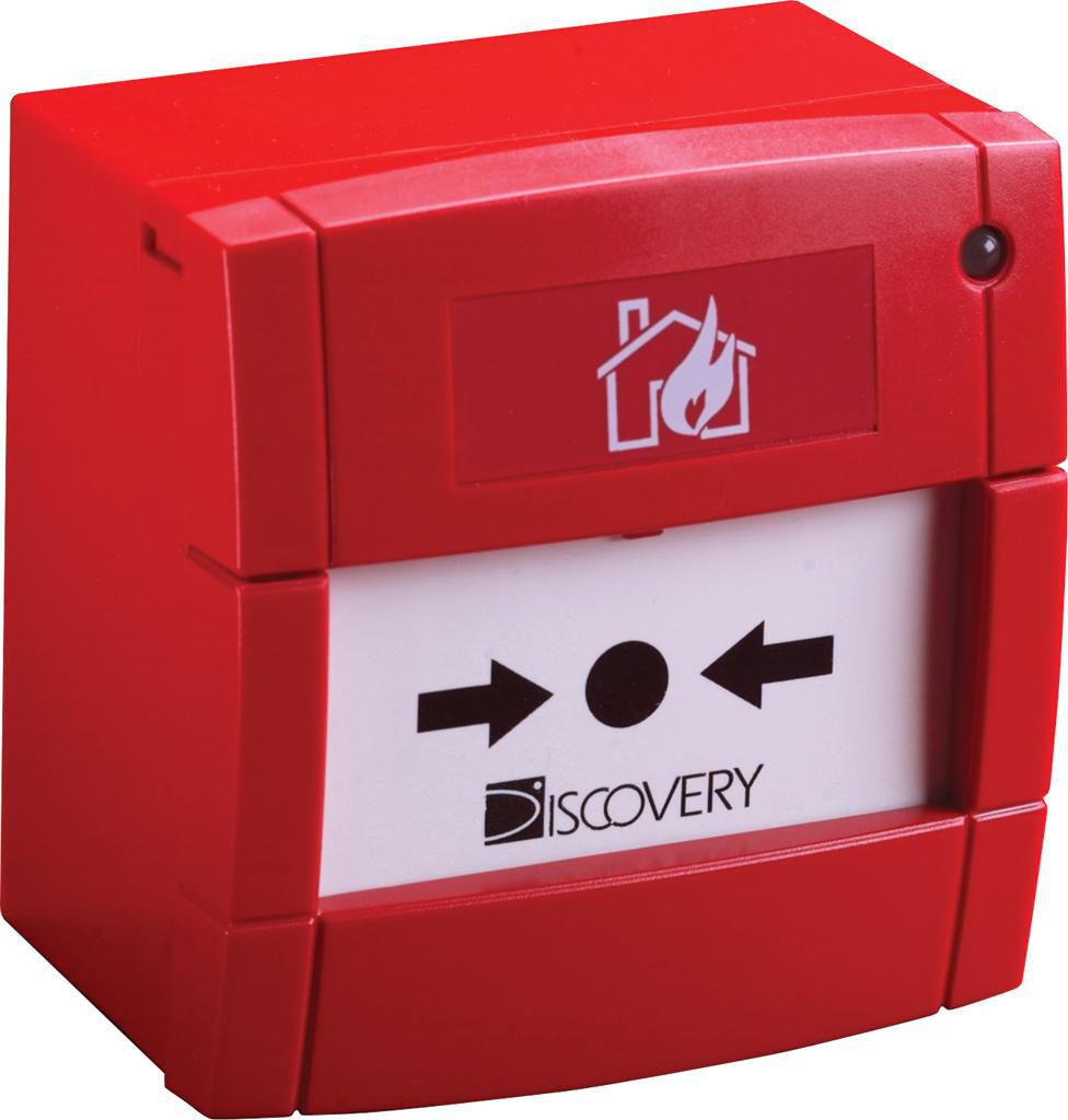 Discovery Manual Call Point  with Isolator - Red (Surface) thumbnail