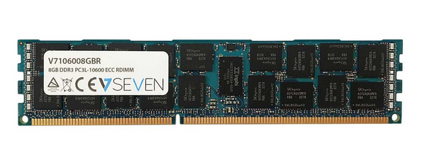 Image of V7 8GB DDR3 PC3-10600 - 1333mhz SERVER ECC REG Server Memory...