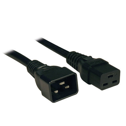 2-10FT Color Extend Power Cable IEC320 C14/C15 14 AWG Server Data ...